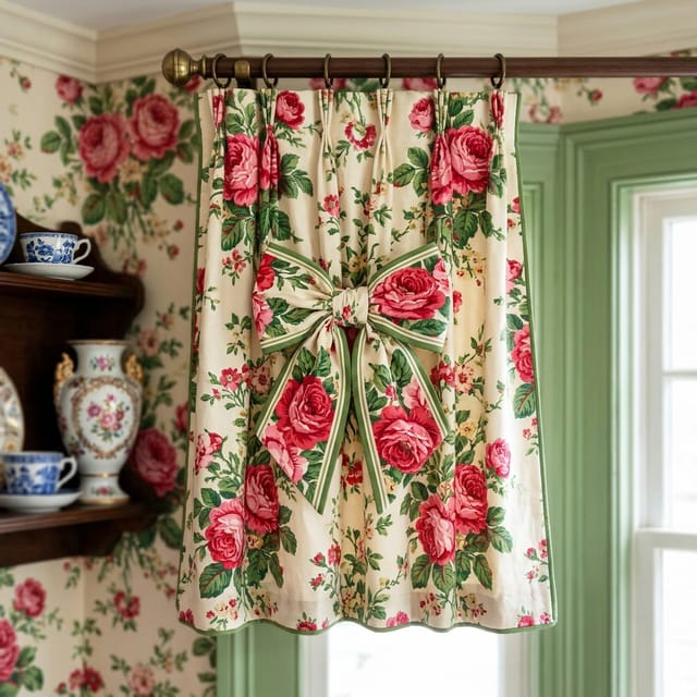 Chintz Floral Curtains