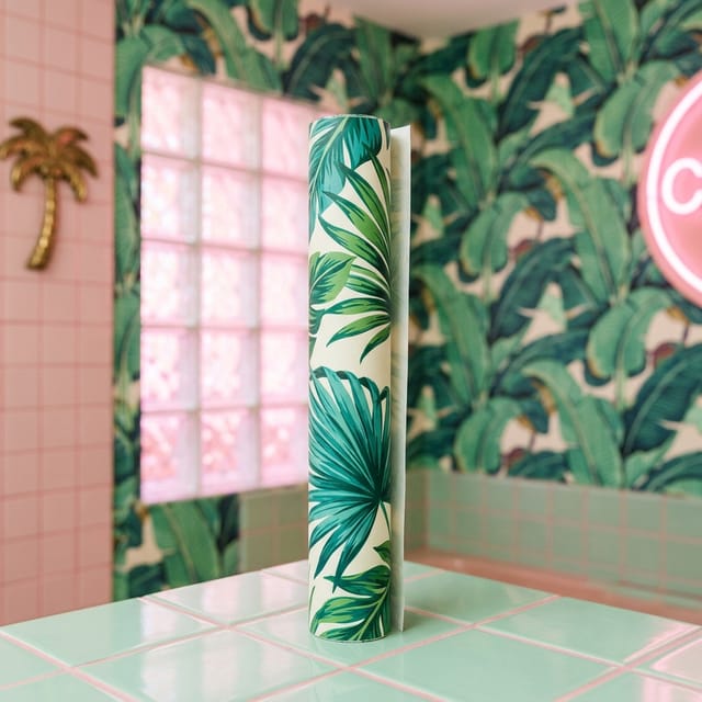 Palm Leaf Wallpaper