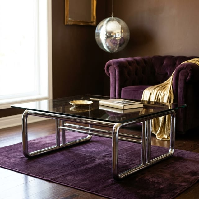 Smoked Glass Coffee Table