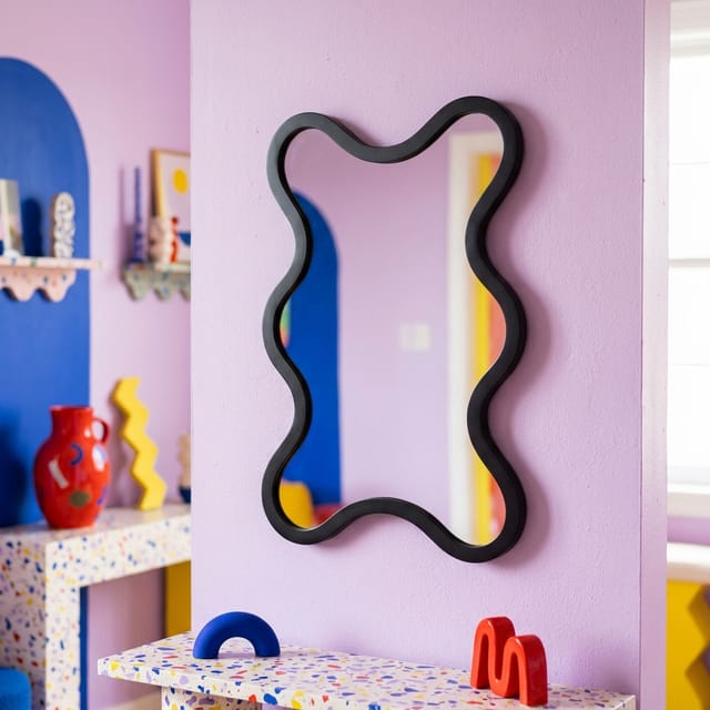 Wavy Wall Mirror