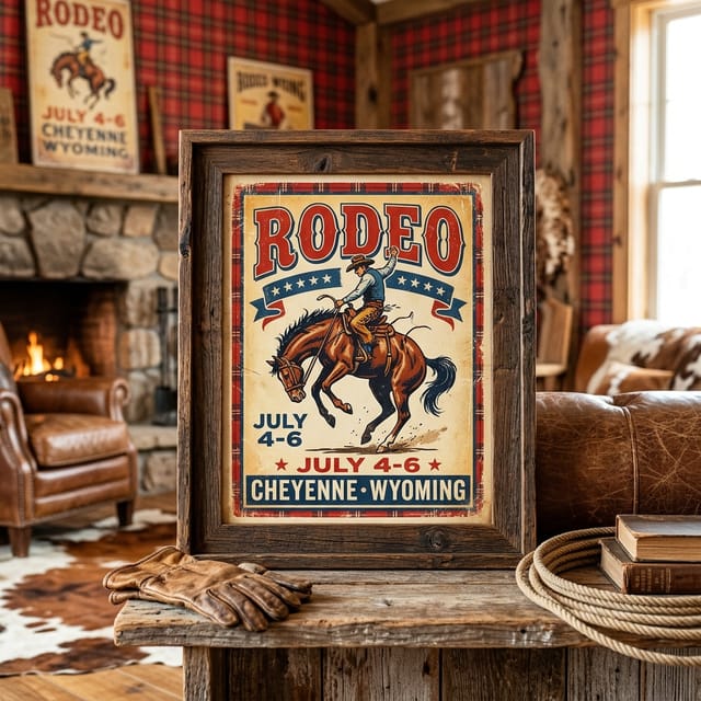 Vintage Rodeo Posters
