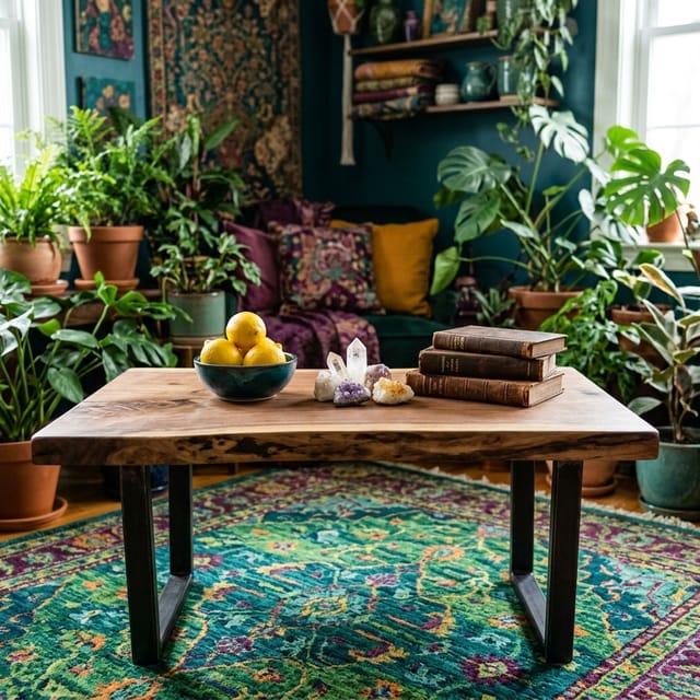 Live-Edge Coffee Table