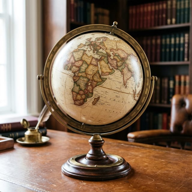 Antique Globe
