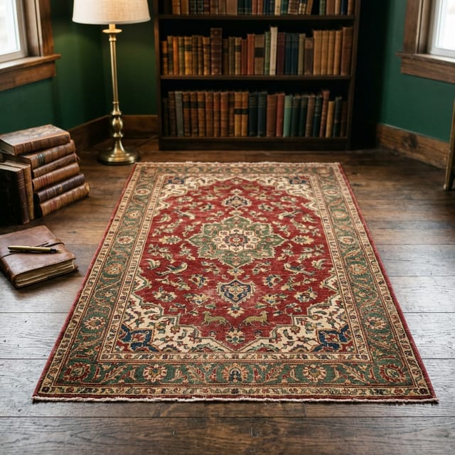 Oxblood Persian Rug