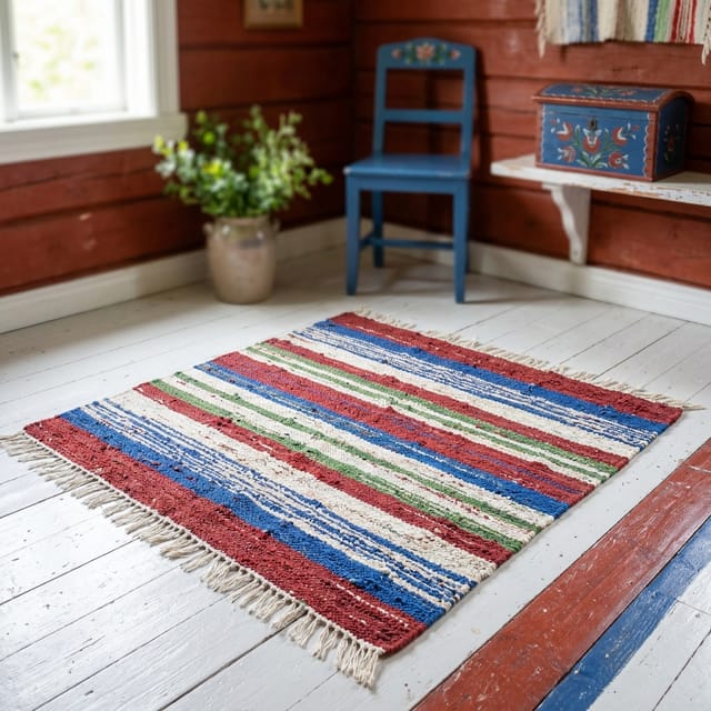 Woven Rag Rug