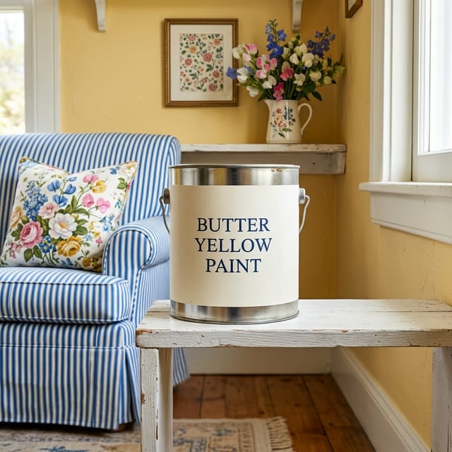 Butter Yellow Paint