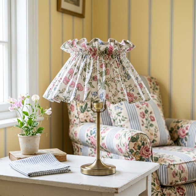 Gathered Lampshade