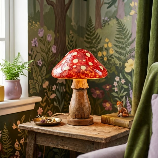 Mushroom Table Lamp
