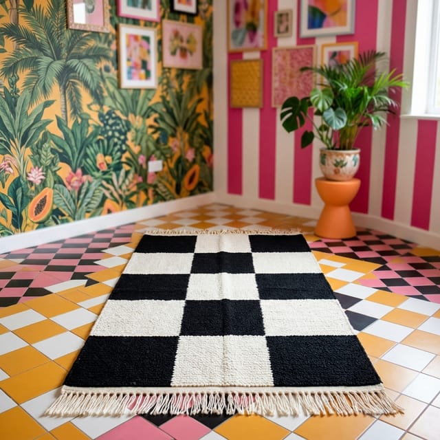 Checkerboard Rug