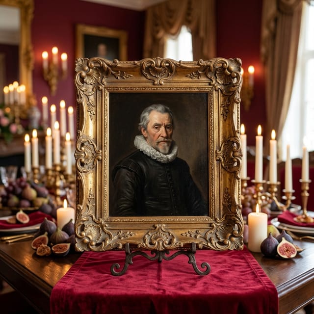Antique Oil Portraits