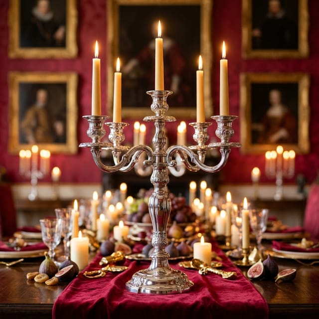 Silver Candelabra