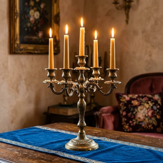 Brass Candelabra