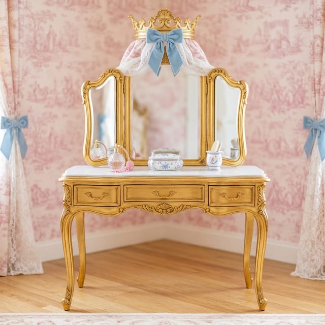 Gilt Vanity Table