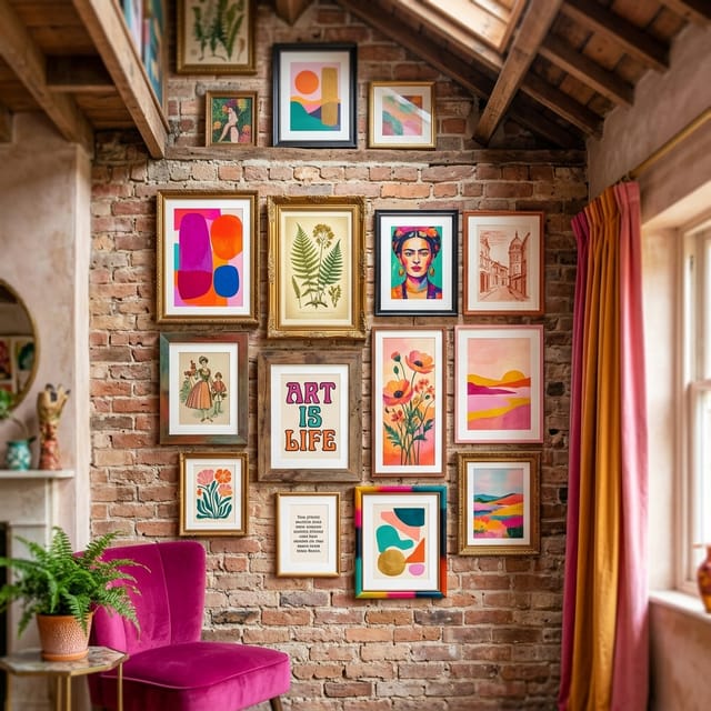 Eclectic Art Print Set