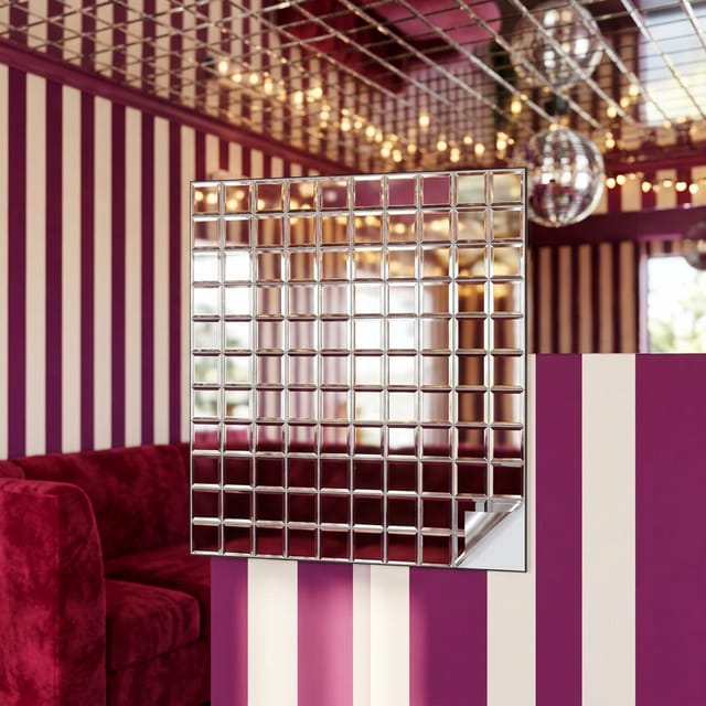 Peel-and-Stick Mirror Tiles