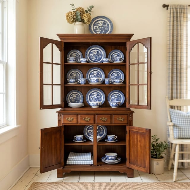 Traditional China Cabinet