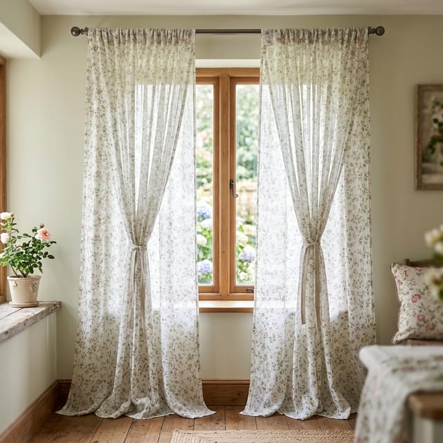 Ditsy Floral Curtains