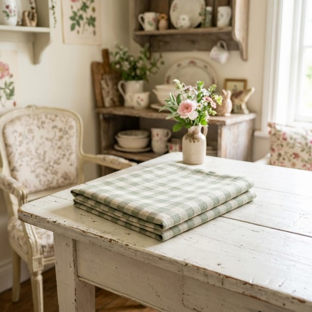 Gingham Tablecloth