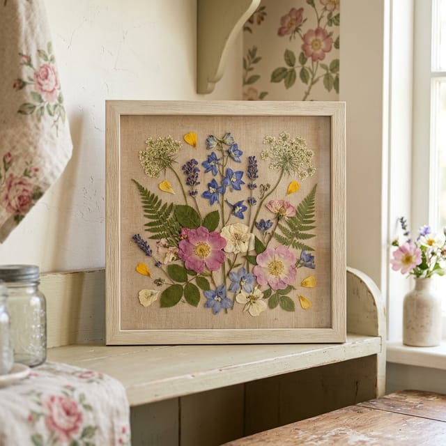 Pressed-Flower Art Set