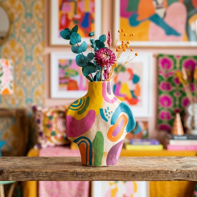 Abstract Ceramic Vases