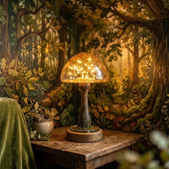 Mushroom Glow Lamp