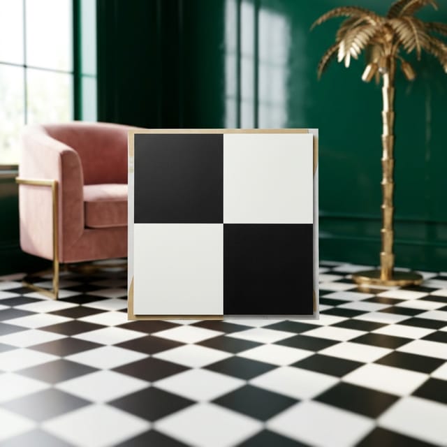Checkerboard Floor Tiles