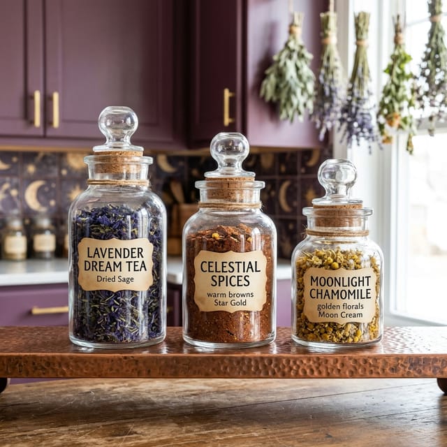 Apothecary Glass Jars