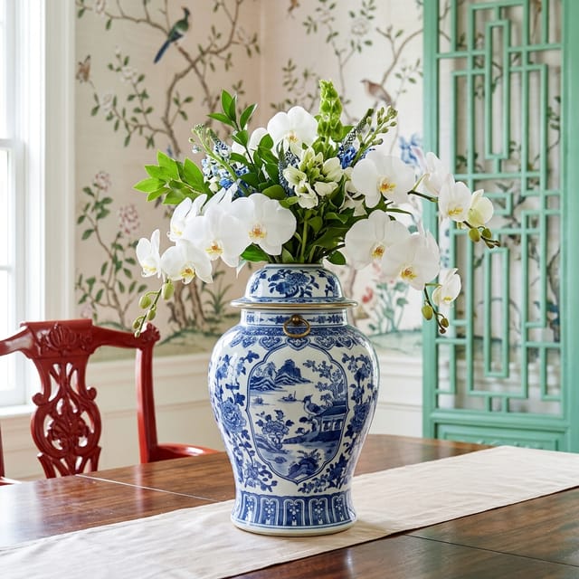 Ginger Jar Centerpiece