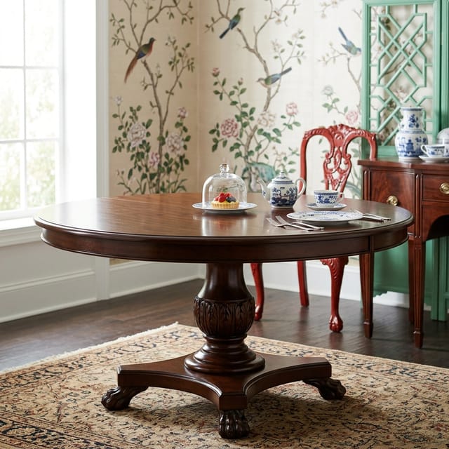 Pedestal Dining Table