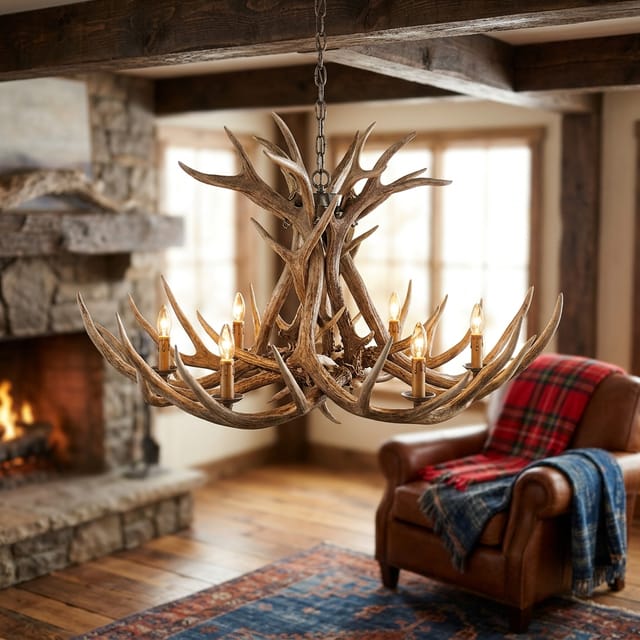 Antler Chandelier