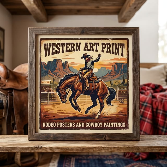 Western Art Print
