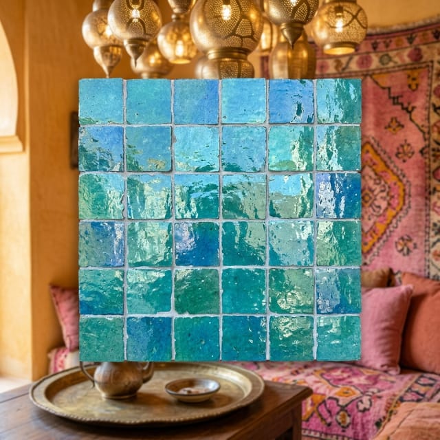 Zellige Tile Backsplash