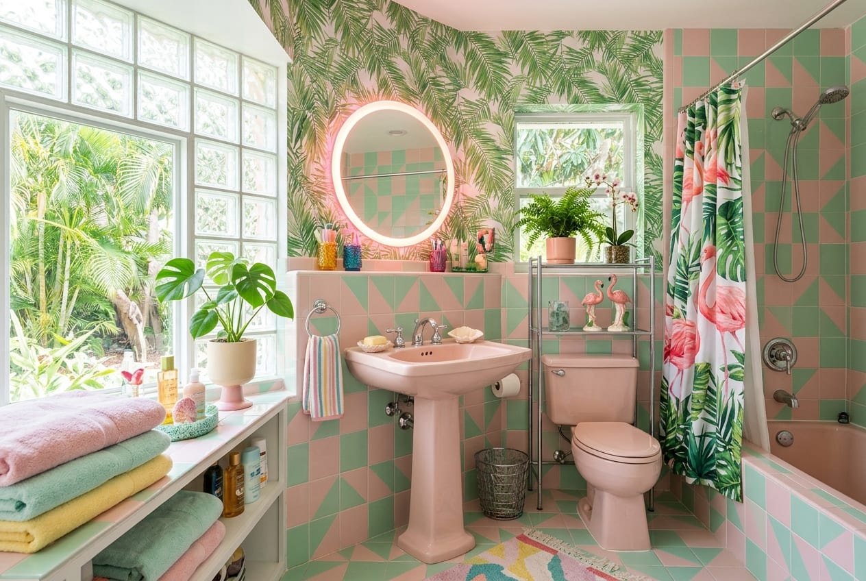 Coco — The Miami Pop Bathroom